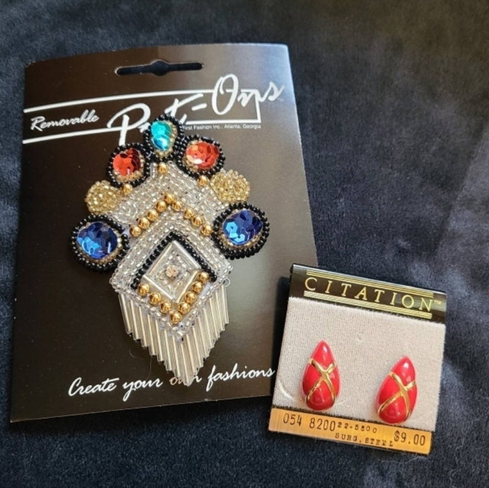 Vintage 80s Fashion Accessories Bundle